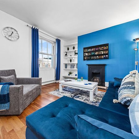 Balcony Blue Theme 1 Bedroom Central London Luxury Flat Near Hyde Park! Accommodates Up To 6! Double Sofa Bed And Next To Station! Eksteriør bilde