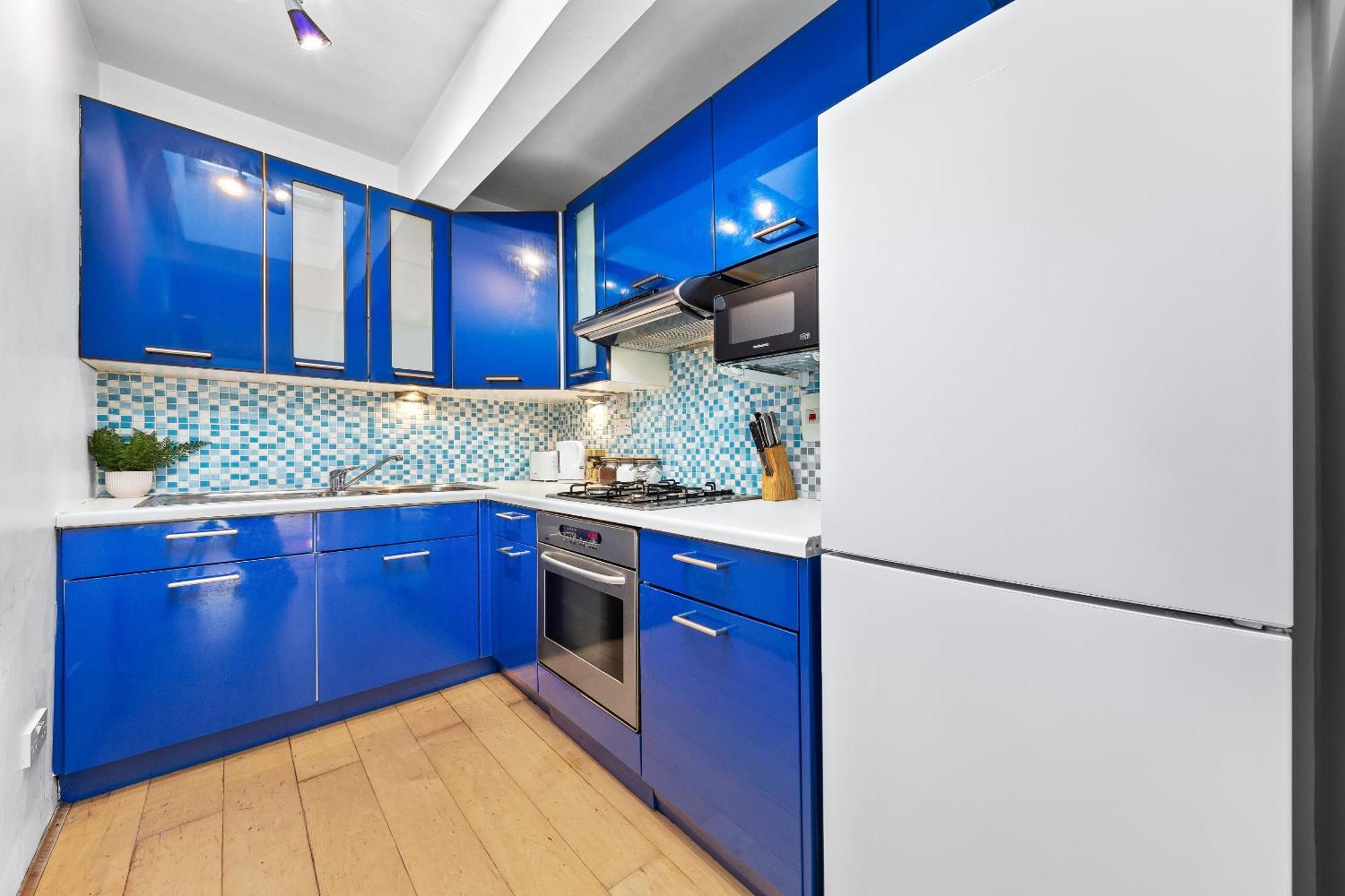 Balcony Blue Theme 1 Bedroom Central London Luxury Flat Near Hyde Park! Accommodates Up To 6! Double Sofa Bed And Next To Station! Eksteriør bilde