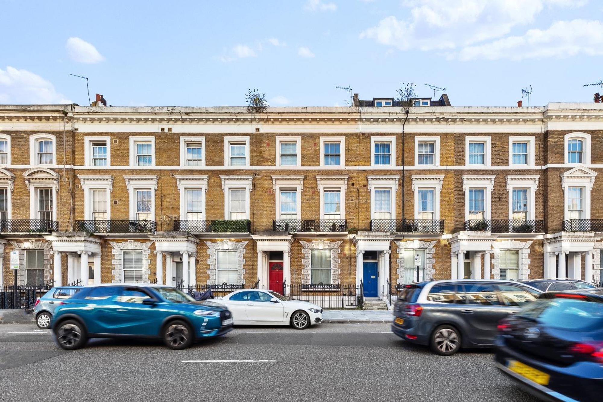 Balcony Blue Theme 1 Bedroom Central London Luxury Flat Near Hyde Park! Accommodates Up To 6! Double Sofa Bed And Next To Station! Eksteriør bilde