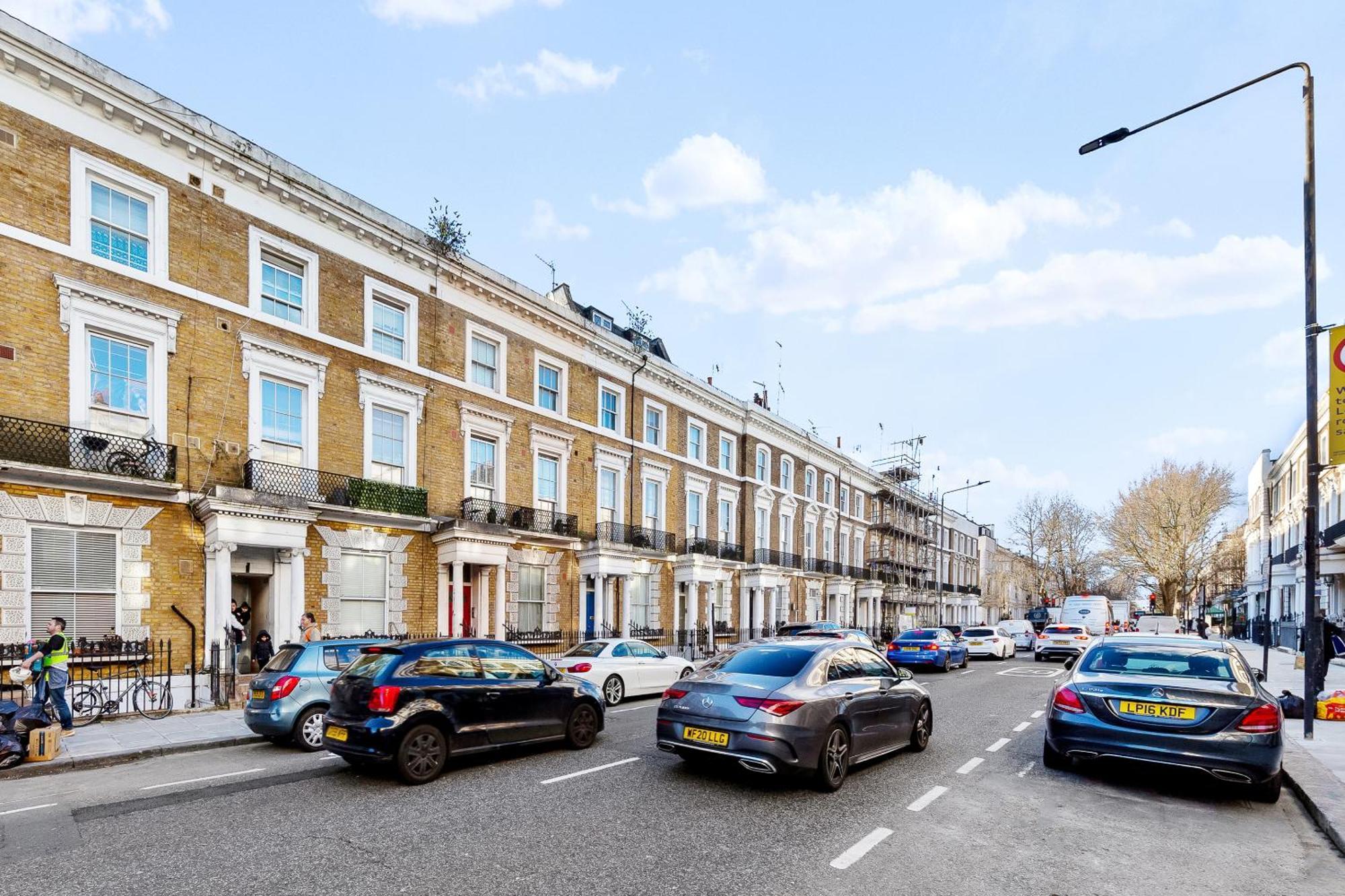 Balcony Blue Theme 1 Bedroom Central London Luxury Flat Near Hyde Park! Accommodates Up To 6! Double Sofa Bed And Next To Station! Eksteriør bilde